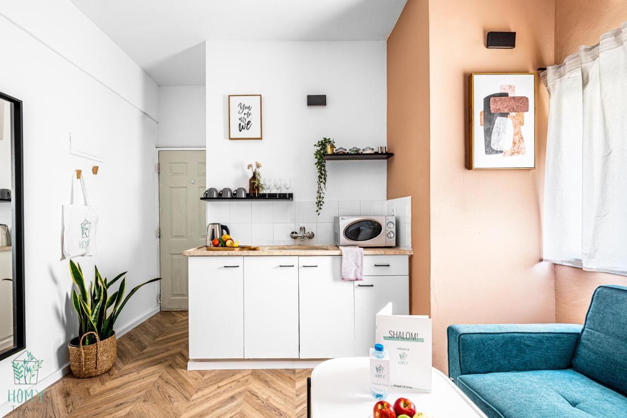 Stylish Studio Apartments On Dizengoff By Homy Tel Aviv Luaran gambar